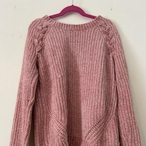 Super cute pink sweater
